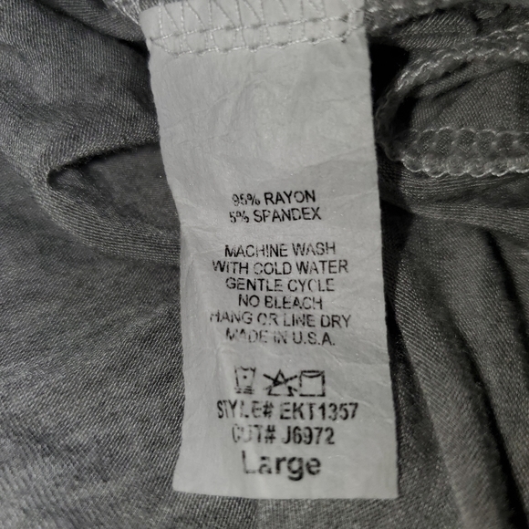 Egs by Eloges Women's Ruffle Sleeve Tunic - Picture 12 of 12